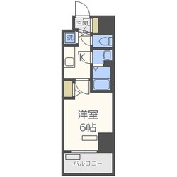 プレサンス北堀江の物件間取画像